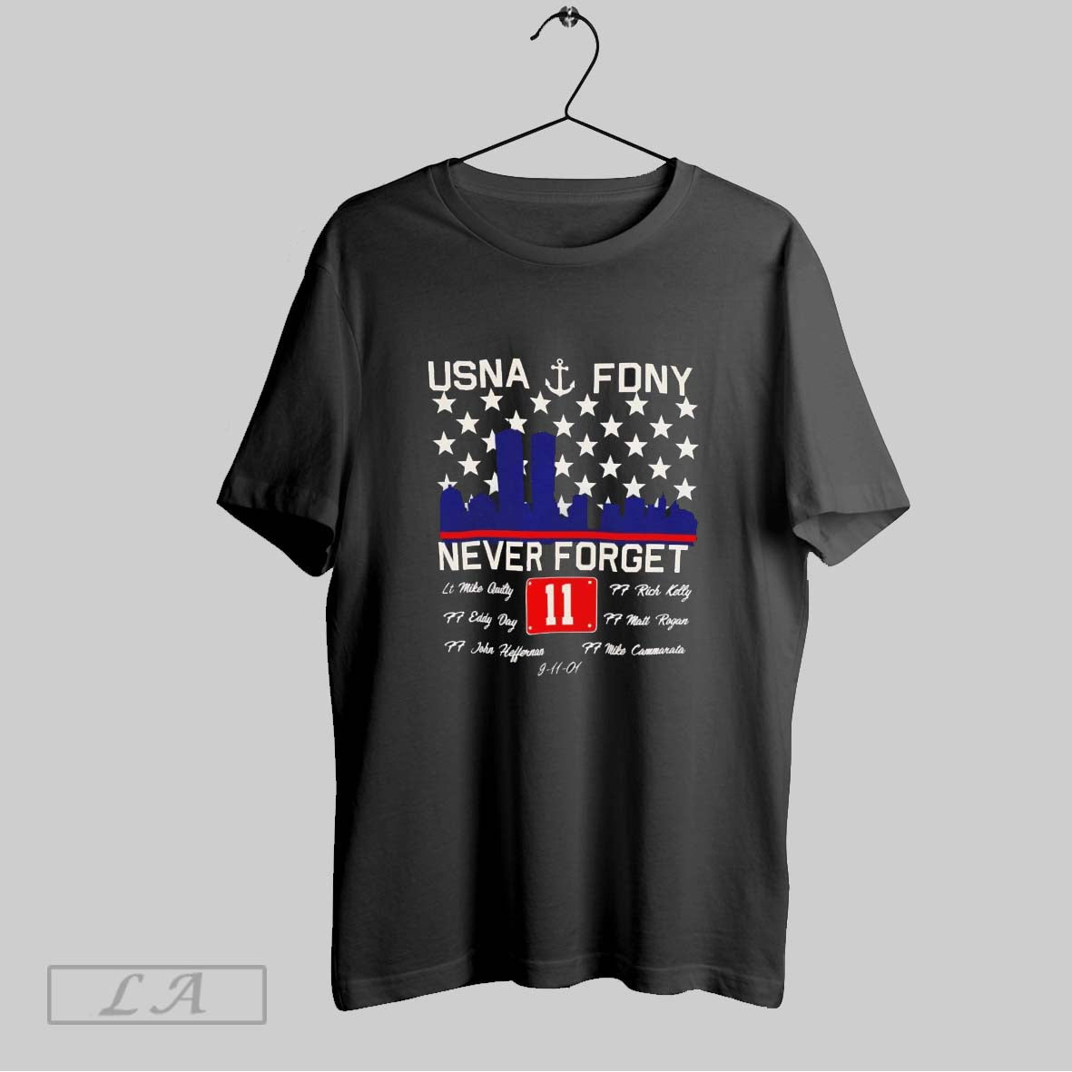 Original Usna Fdmny Never Forget 11 September Flag