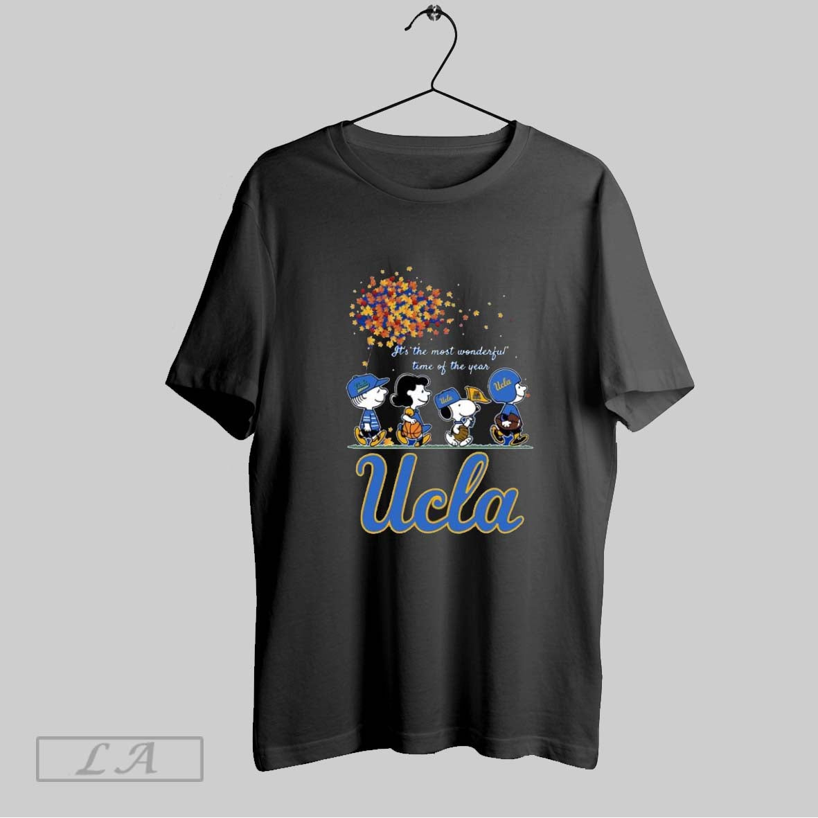 Original Ucla Bruins And Peanuts Character Its The Most Wonderful Time Of The Year