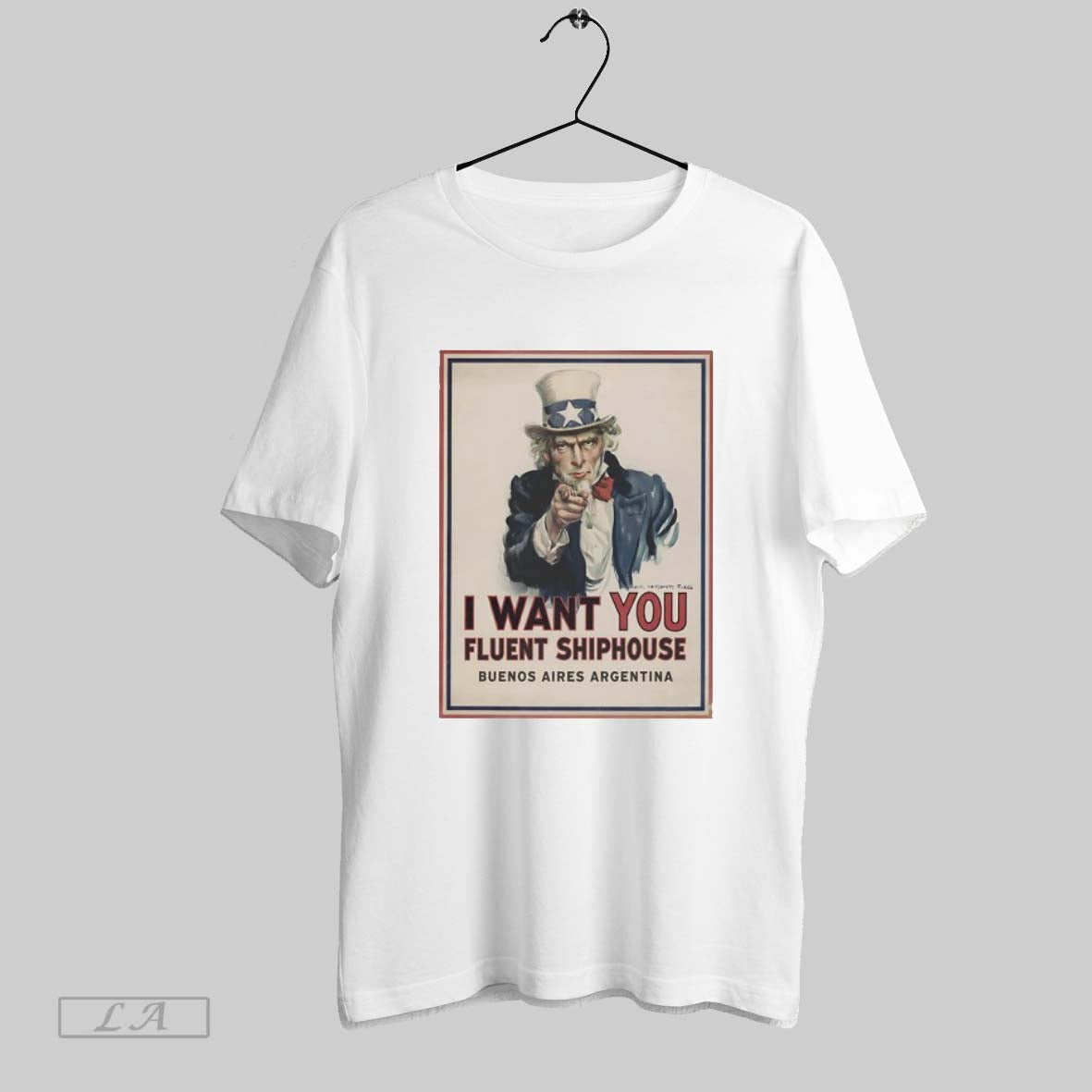Original Uncle Sam I Want You Fluent Shiphouse Buenos Aires Argentina