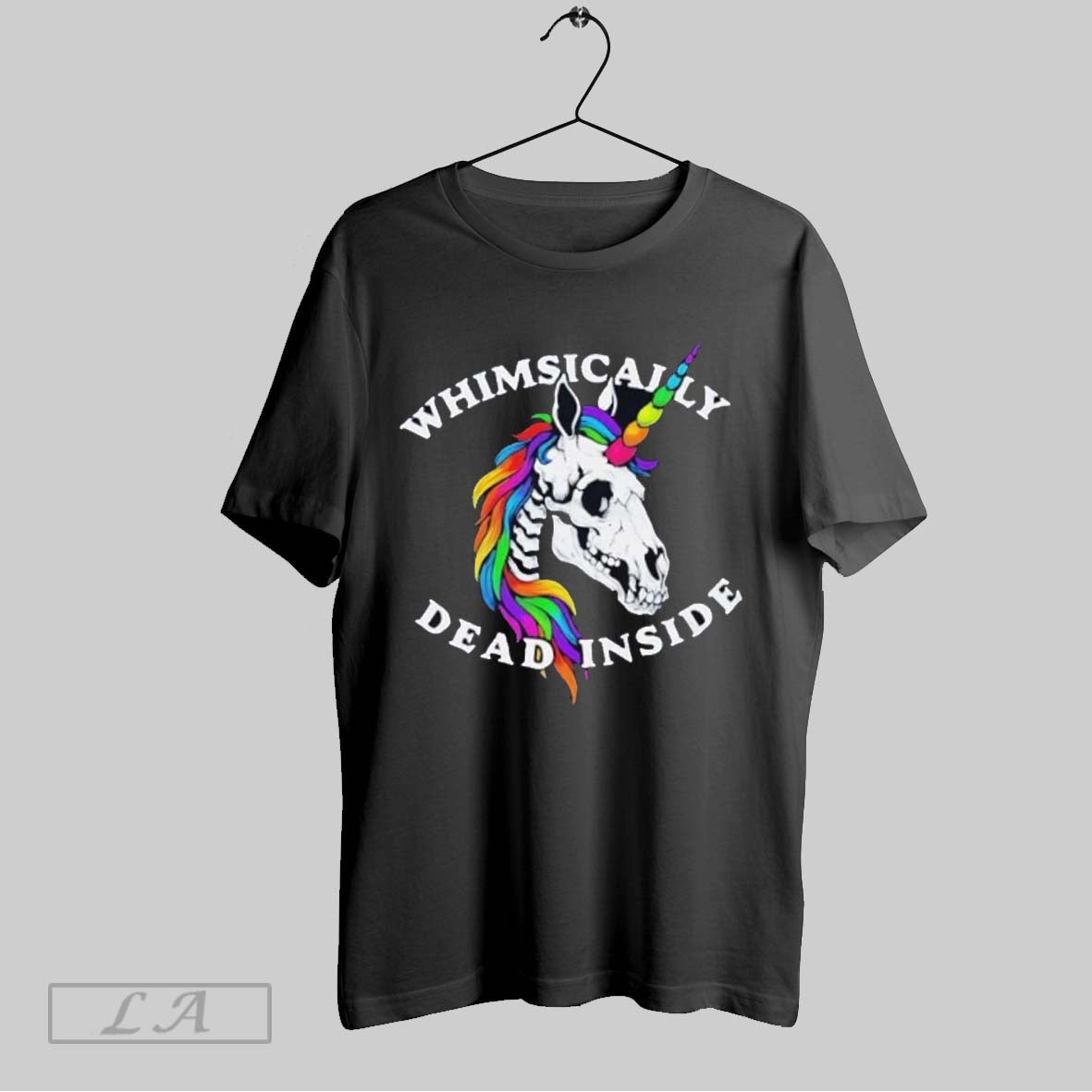 Original Unicorn Rainbow Whimsically Dead Inside