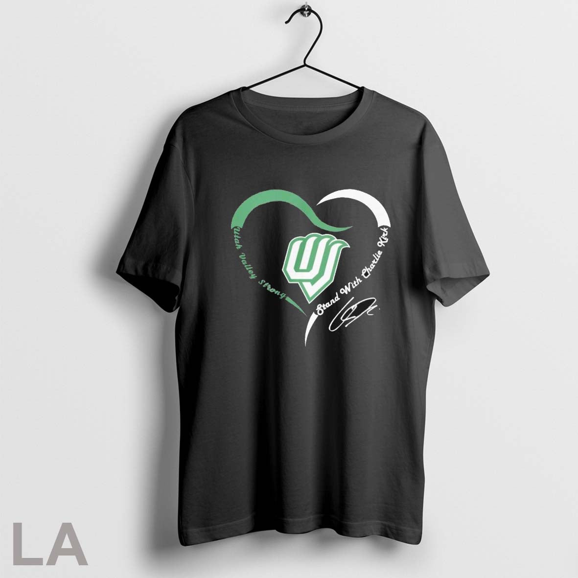 Original Utah Valley Strong Stand With Charlie Kirk Shirt