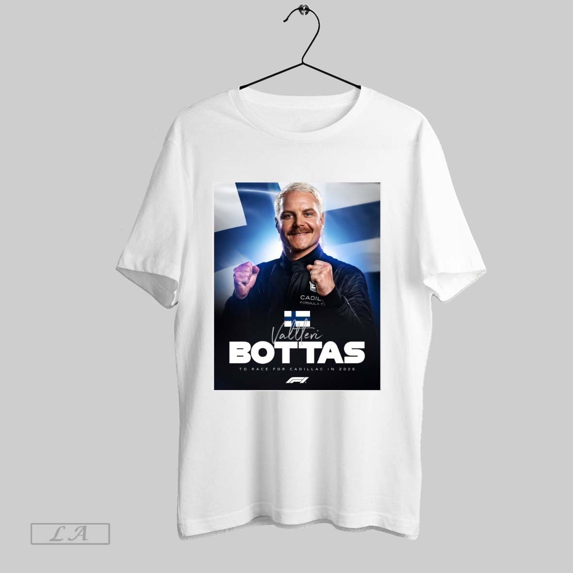 Original Valtteri Bottas To Race For Cadillac Formula 1 Team In 2026 Poster