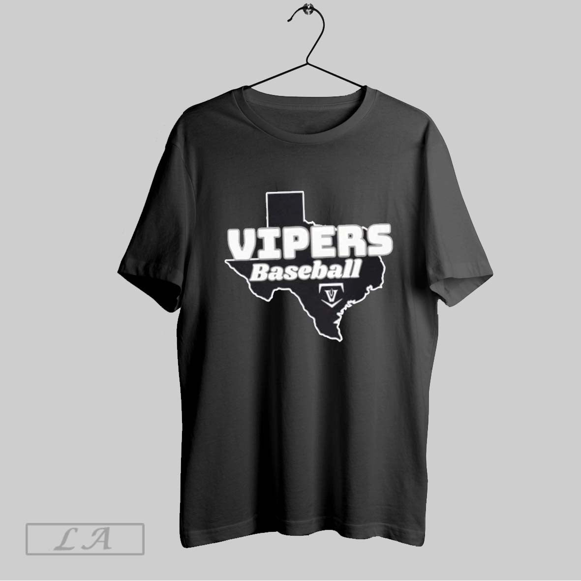 Original Vandegrift Crown Trio Baseball Texas Map