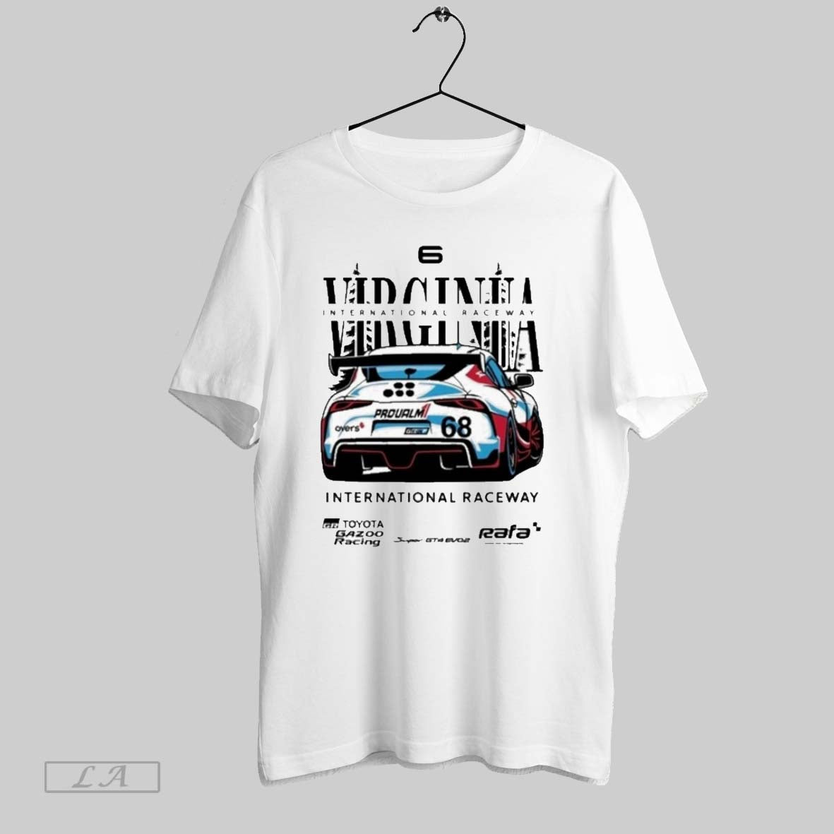 Original Virginia International Raceway Supra Gt4 Evo2 Racing 68