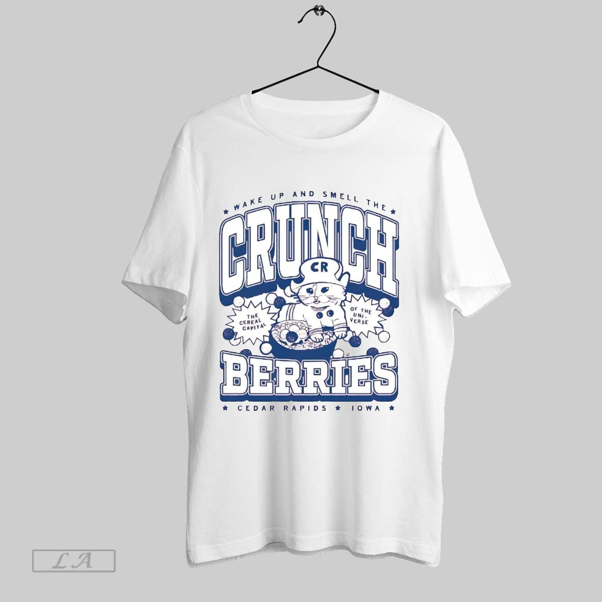 Original Wake Up And Smell The Crunchberries Cedar Rapids