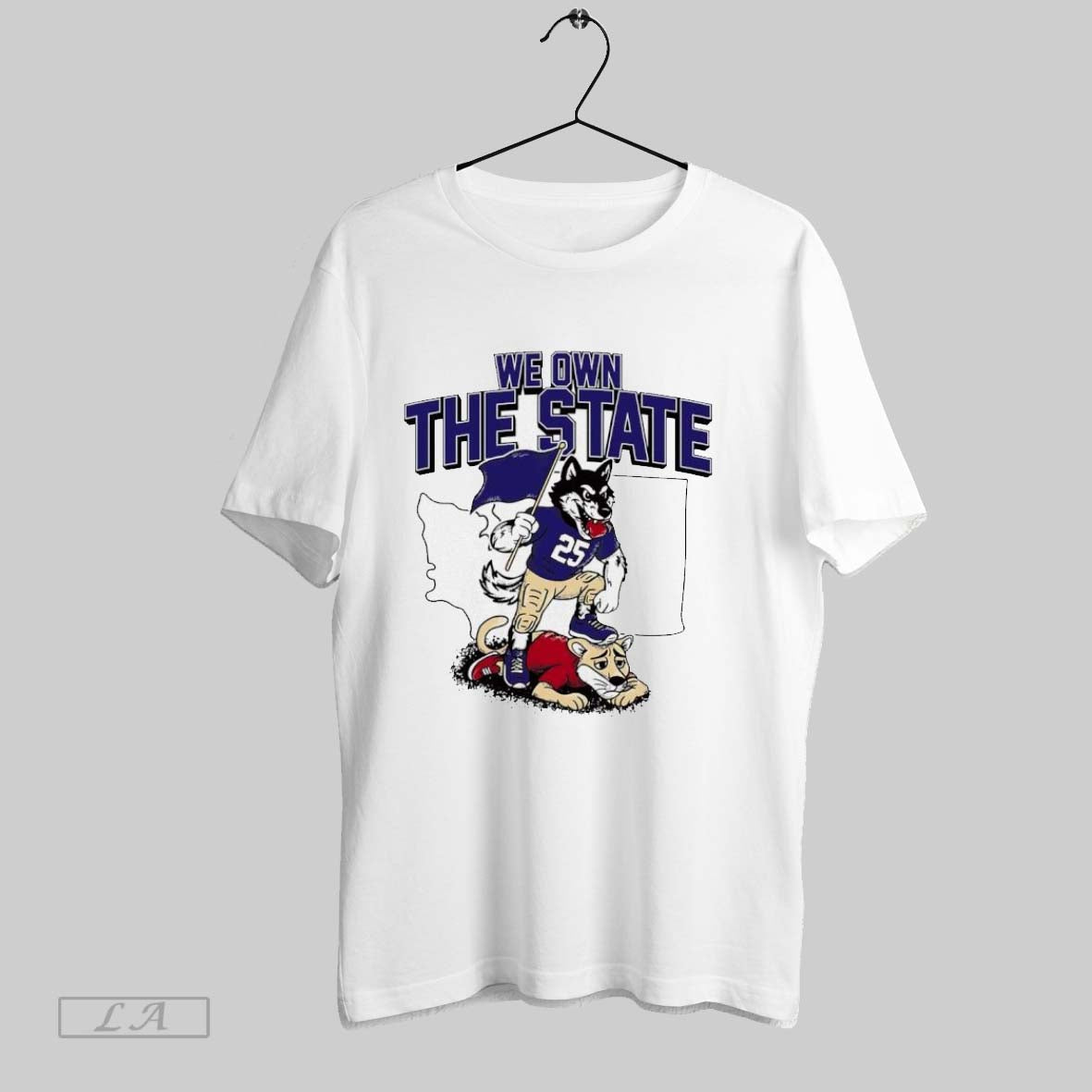 Original Washington Huskies Vs Washington State Cougars We Own The State