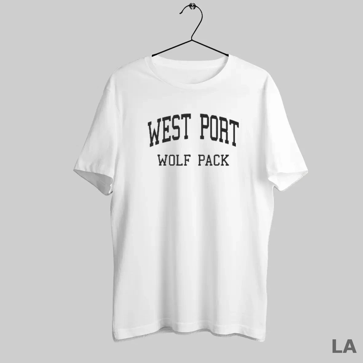 Original West Port High School Wolf Pack Hs Ocala Fl Retro