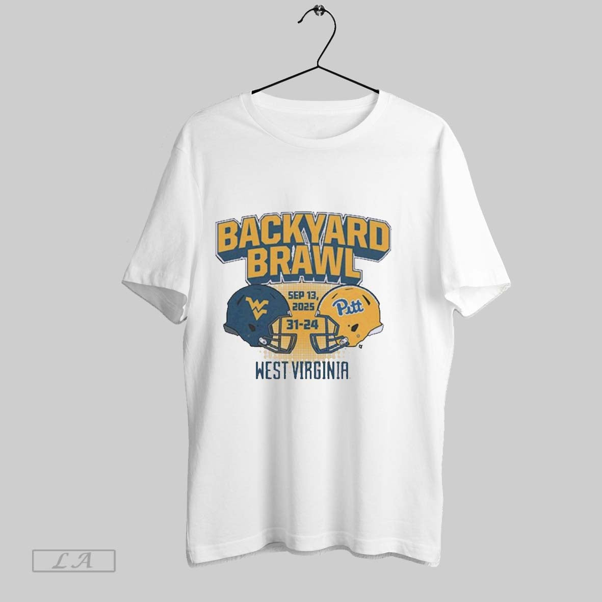 Original West Virginia Football 2025 Backyard Brawl Champs