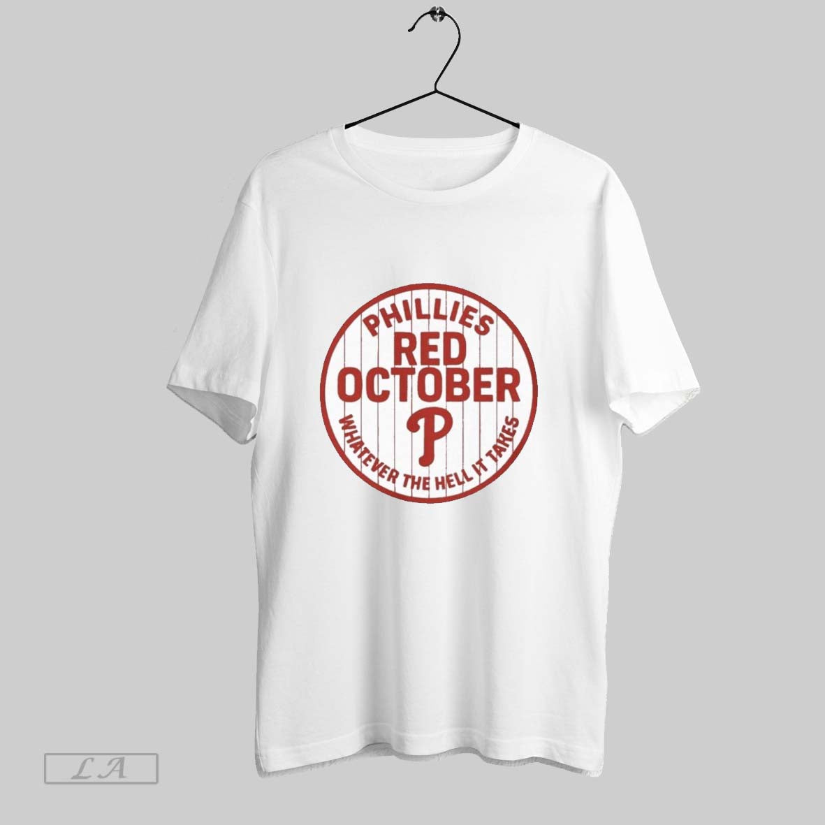 Original Whatever The Hell It Takes Red October Raglan Phillies