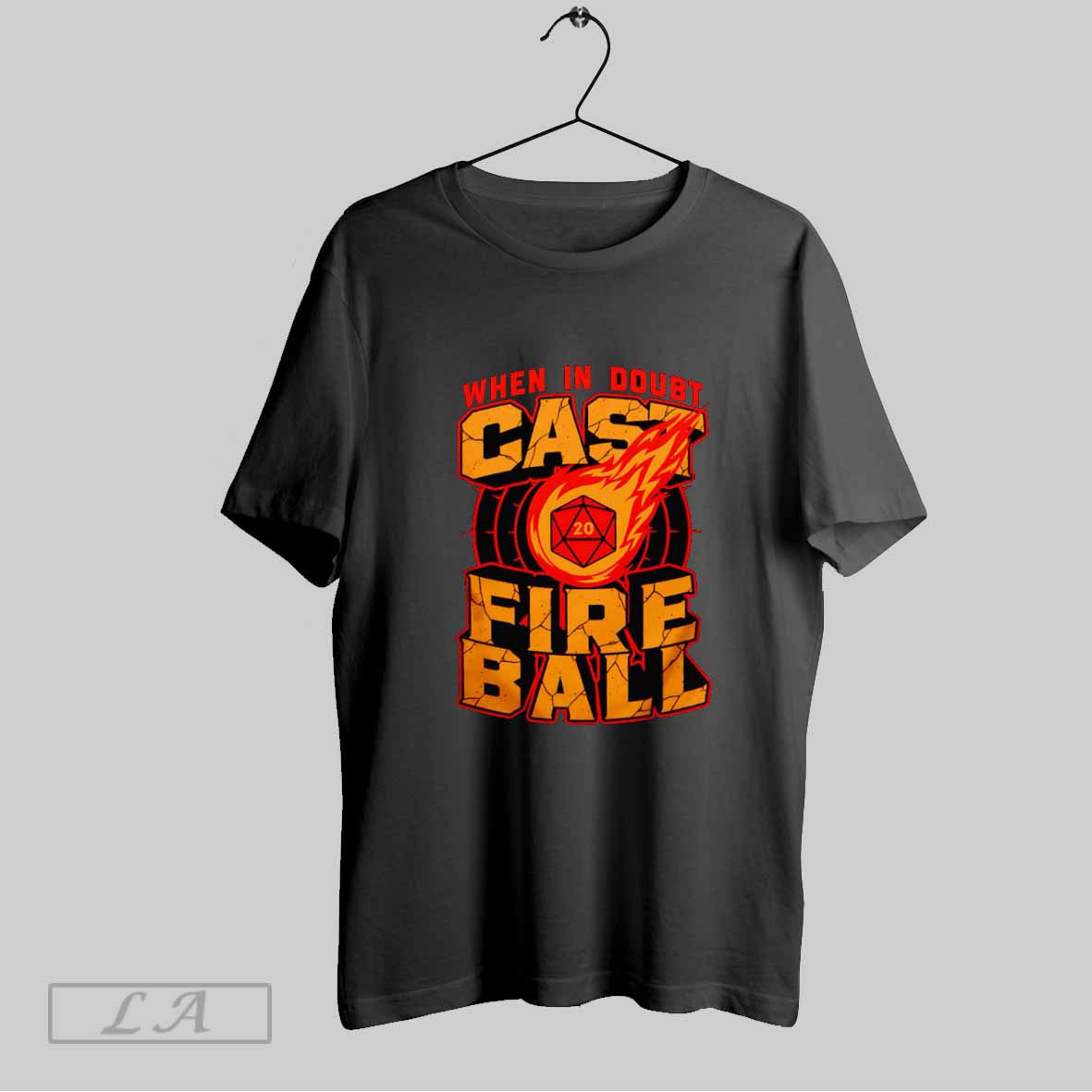 Original When In Doubt Cast Fire Ball
