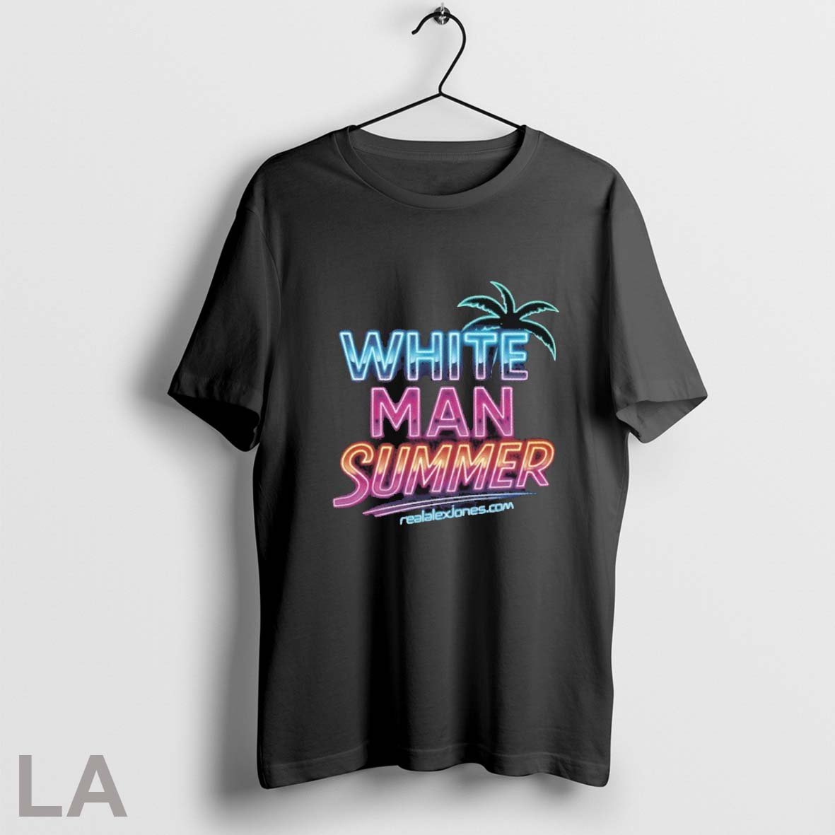 Original White Man Summer Alex Jones Neon