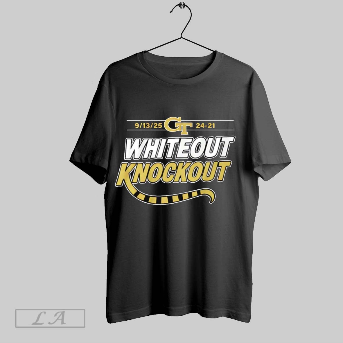 Original Whiteout Knockout 24 21 Georgia Tech Yellow Jackets Football 2025