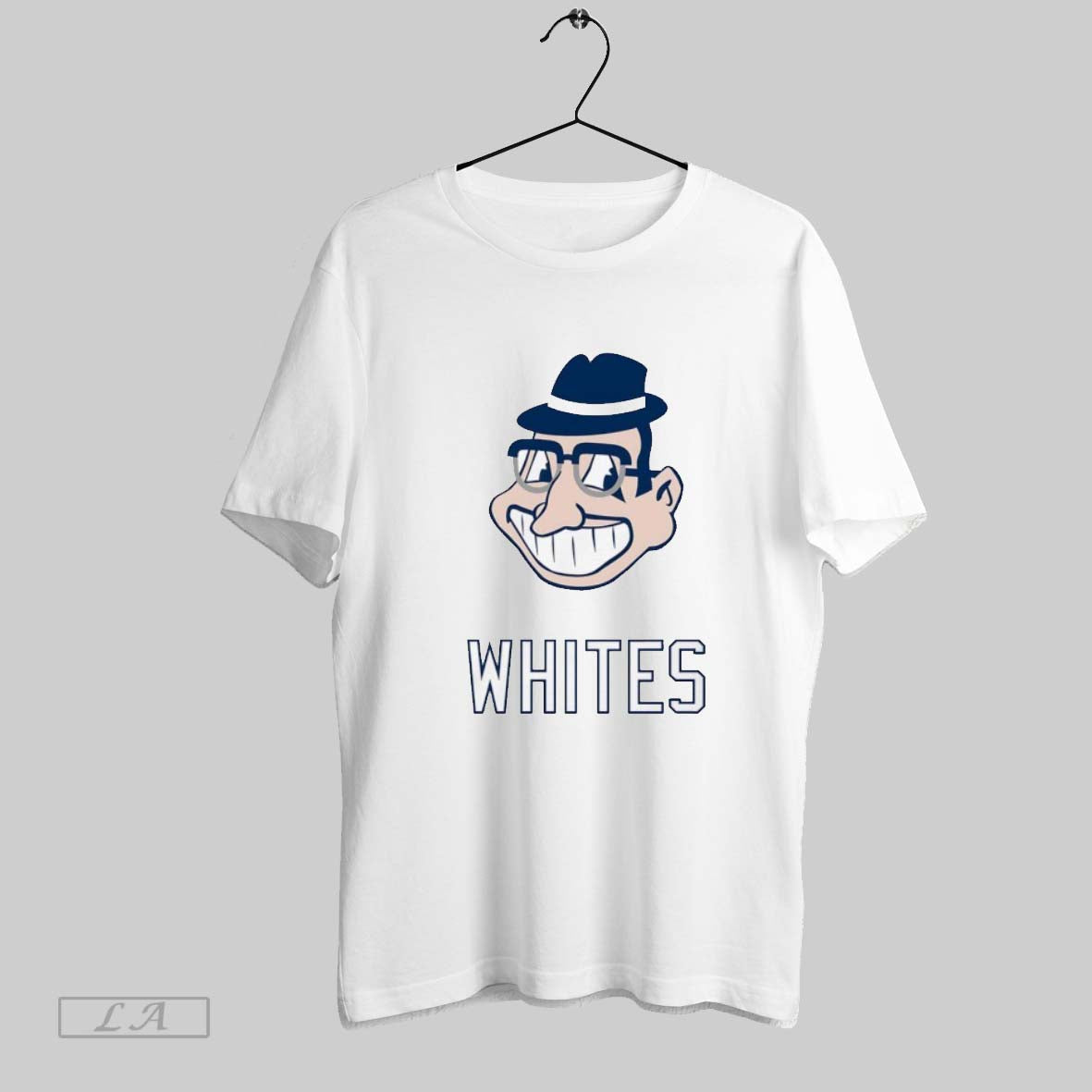 Original Whites Cleveland Indians Mascot Face