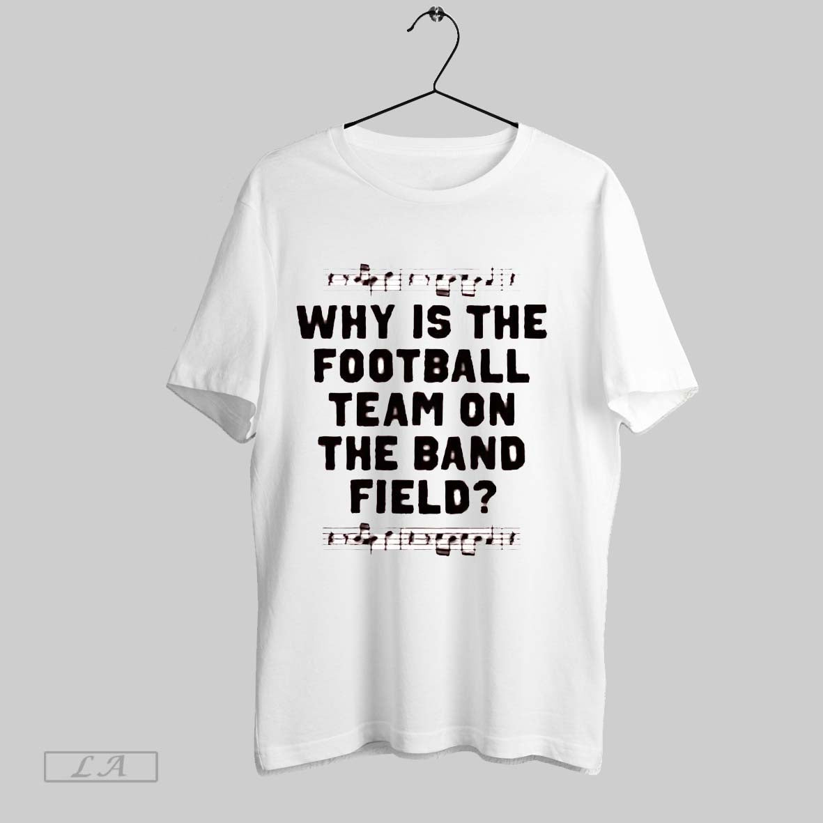 Original Why Is The Football Team On The Band Field