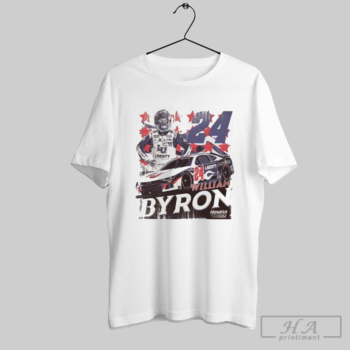 Original William Byron Hendrick Motorsports Team Collection Liberty University Car