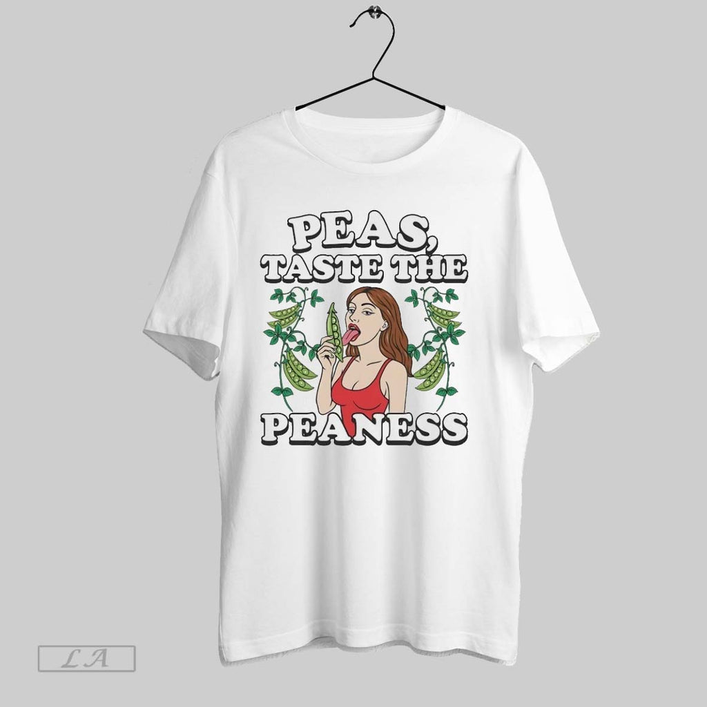 Original Woman Licking Peas Taste The Peaness