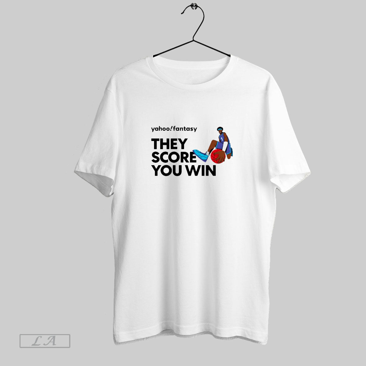 Original Yahoo Fantasy Basketball They Score You Win