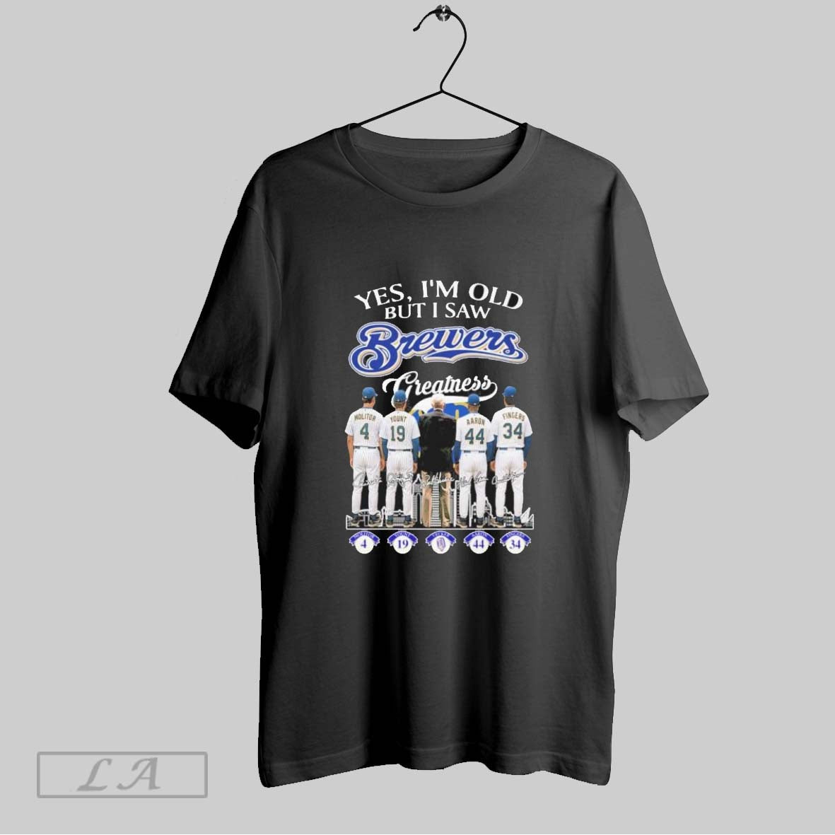Original Yes Im Old But I Milwaukee Brewers Greatness
