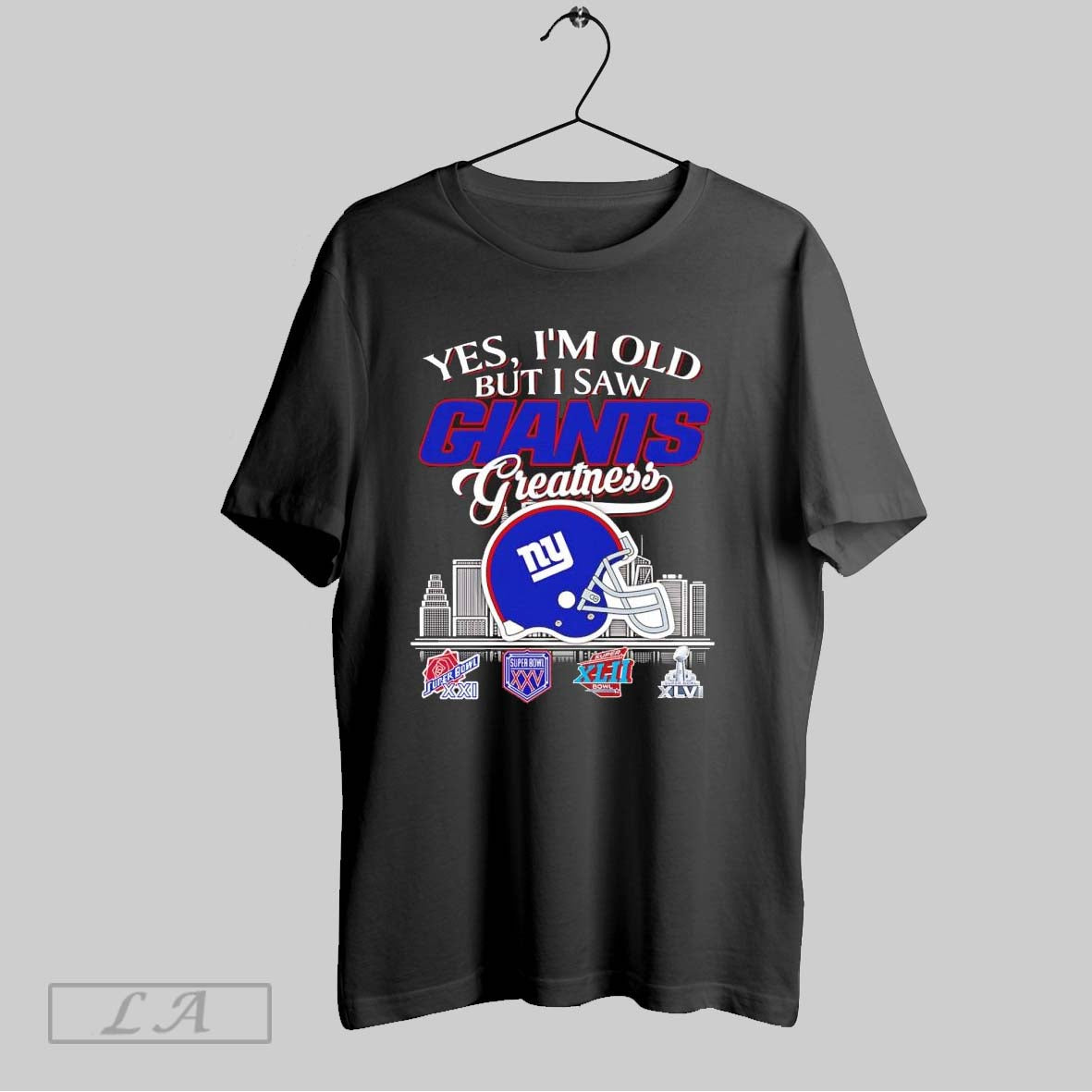 Original Yes Im Old But I Saw New York Giants Helmet