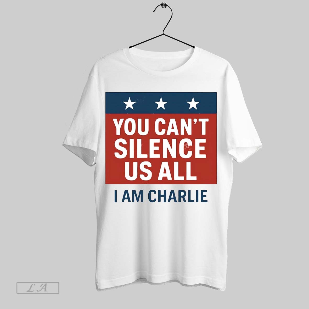 Original You Cant Silence Us All I Am Charlie Kirk