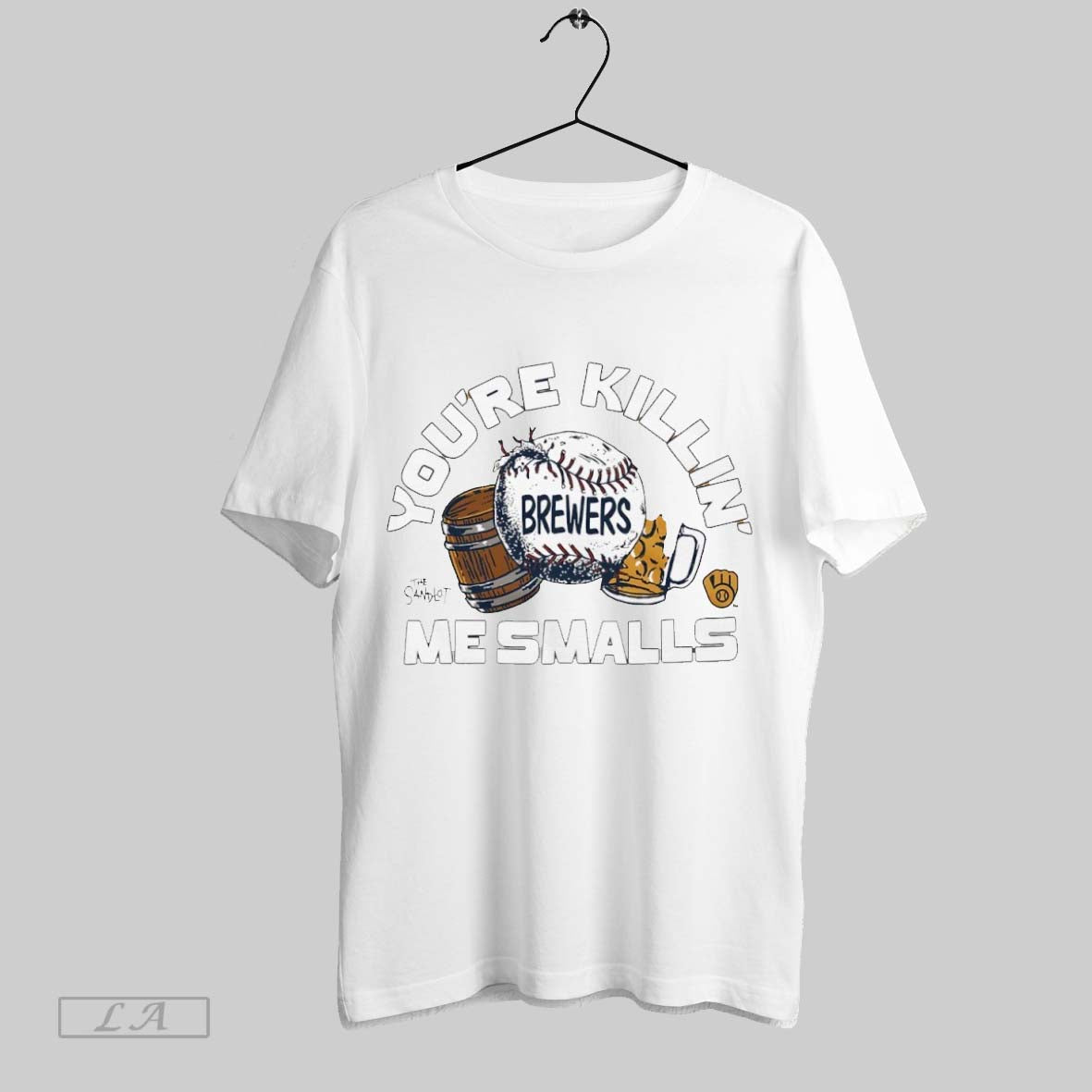 Original Youre Killin Me Smalls Milwaukee Brewers X The Sandlot
