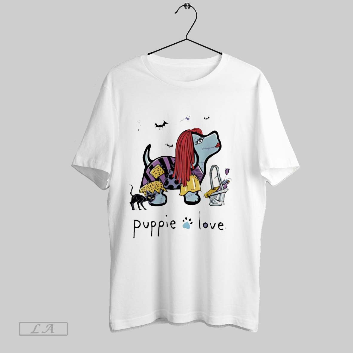 Original Zombie Skeleton Halloween Puppie Love Dog