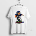 Original Cam Skattebo 44 Giants Game Day Cartoon T Shirt Bicqka