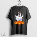 Original Dog Ghost Pumpkin Halloween _ladies