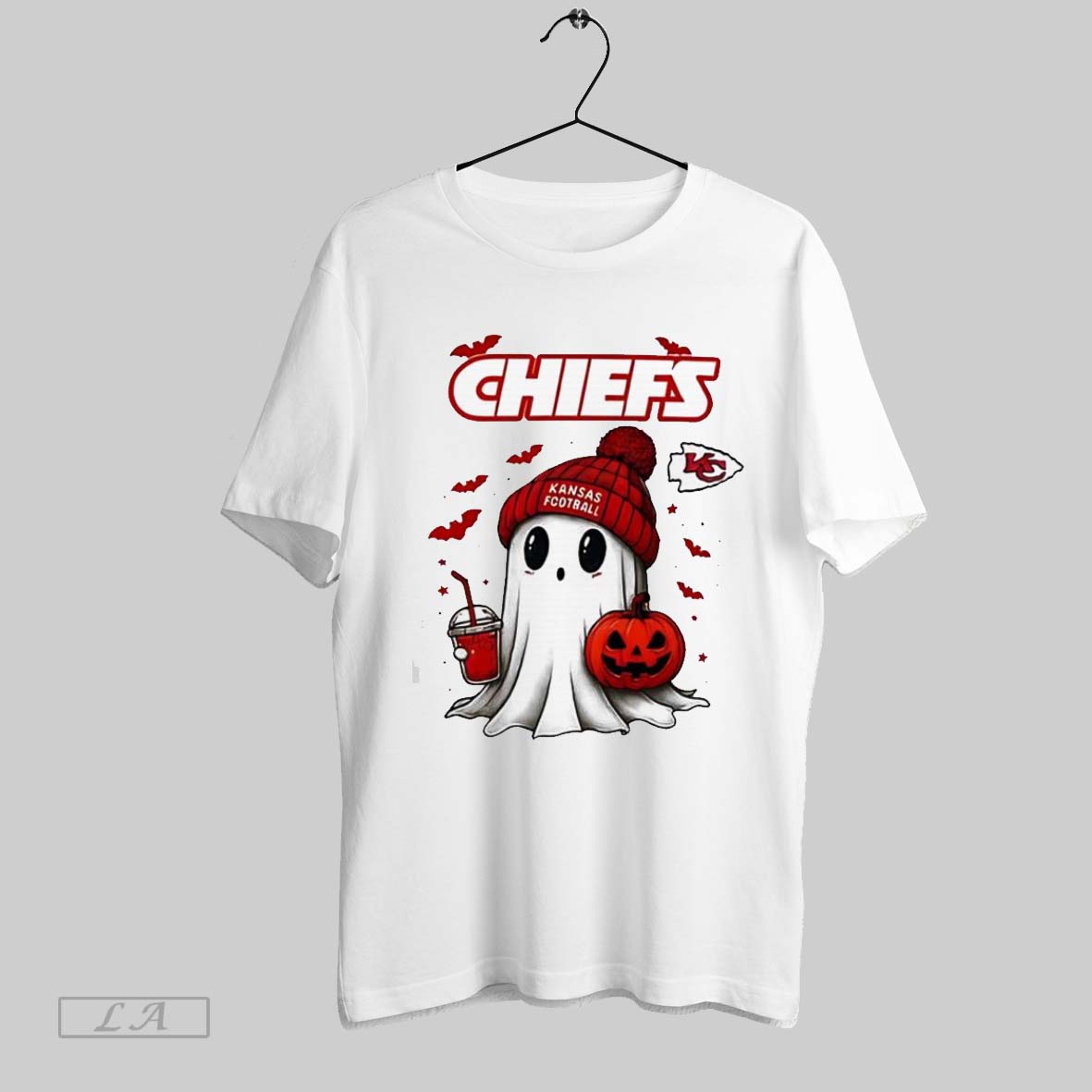 Original Kansas Fcotball Ghost Halloween Kansas City Chiefs