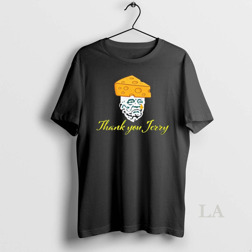 Original Thank You Jerry Green Bay Packers T Shirt Ewflr2