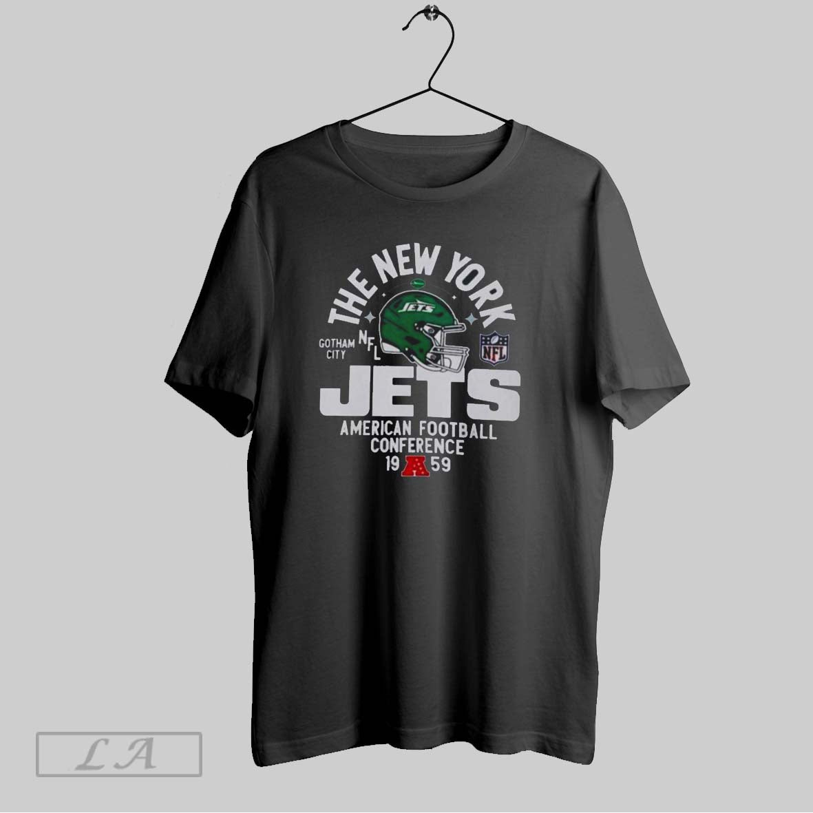 Original Top The New York Jets Gotham City American Football Conference 1959 Helmet