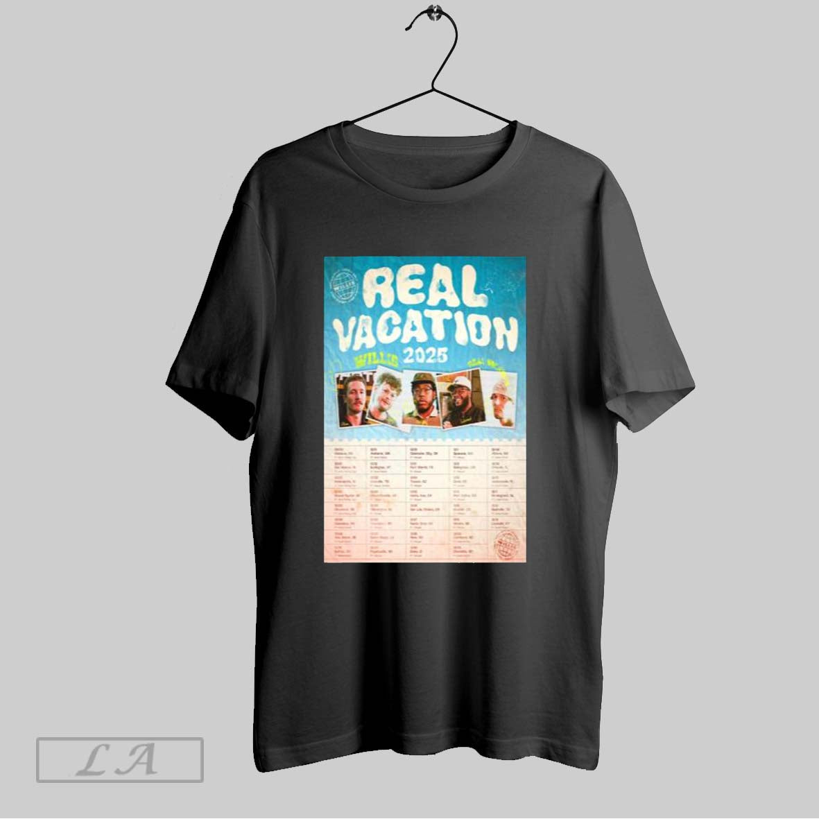 Original Willis Real Vacation Music Tour 2025 Men
