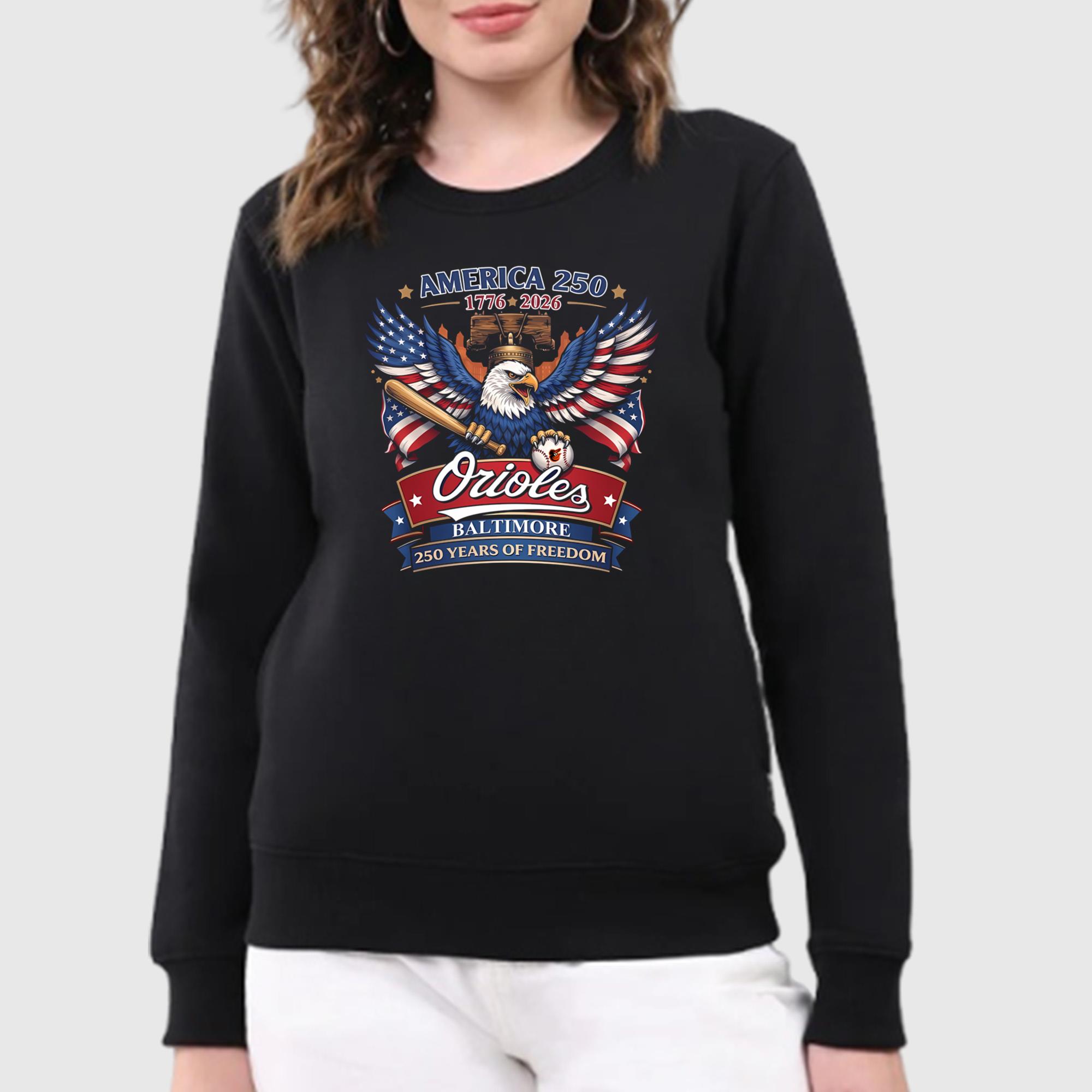 Orioles 250 Years Of Freedom Shirt