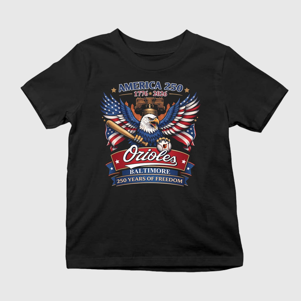Orioles 250 Years Of Freedom Shirt