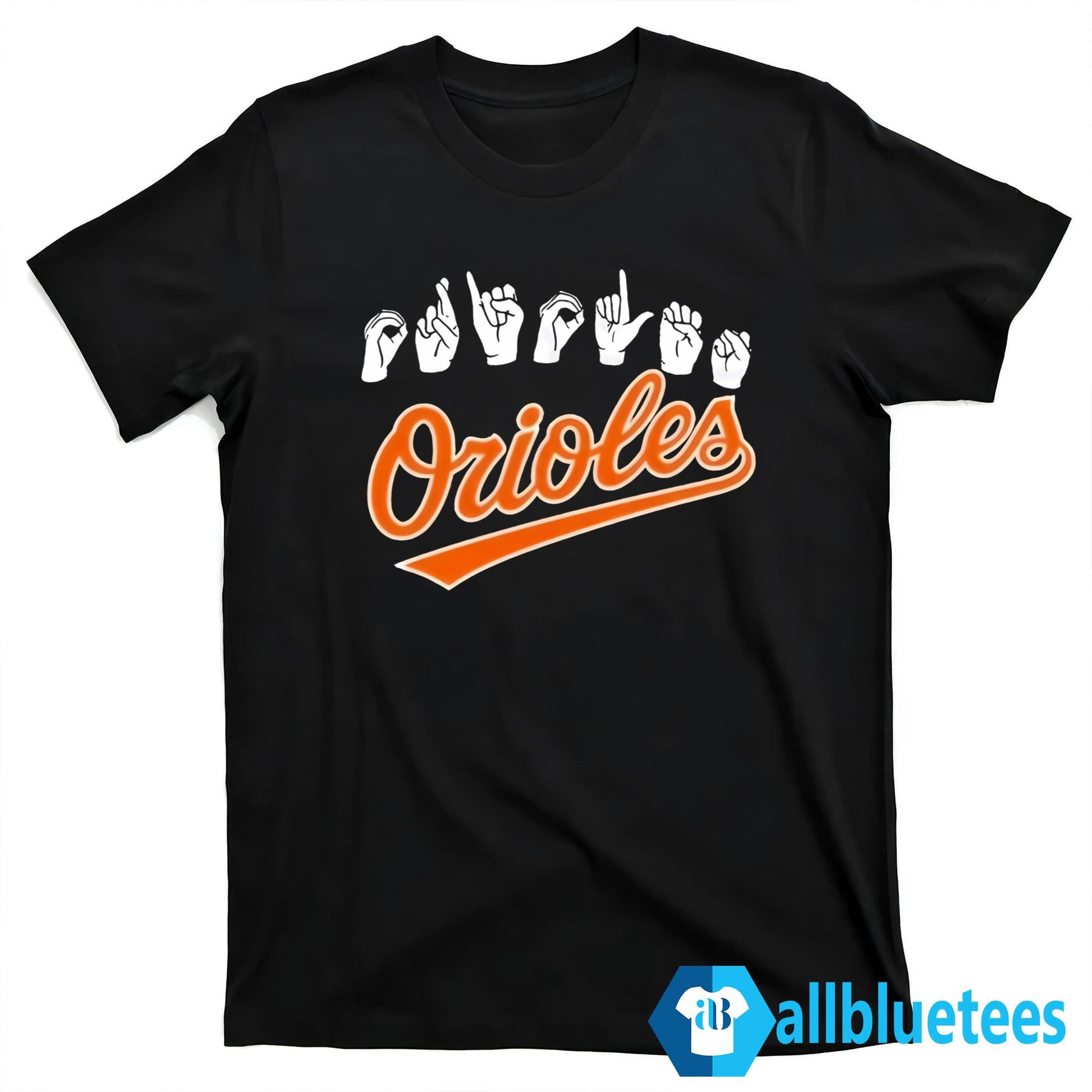Orioles ASL Hand Sign Shirt