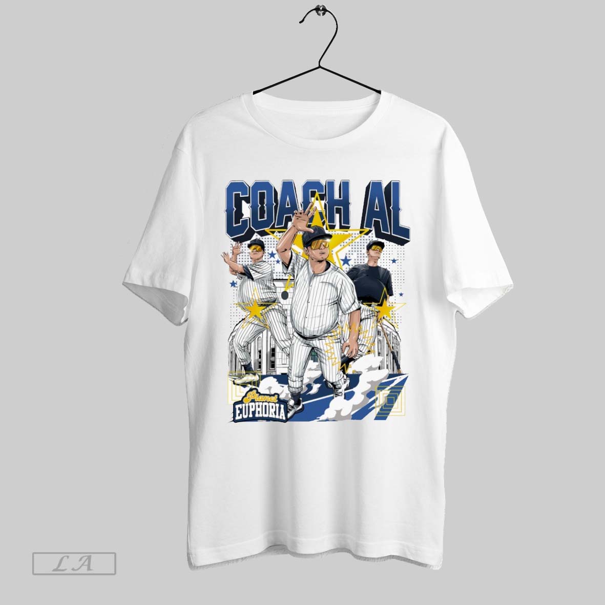 Orriginal Coach Al New York Yankees Mlb Planet Euphoria Artwork