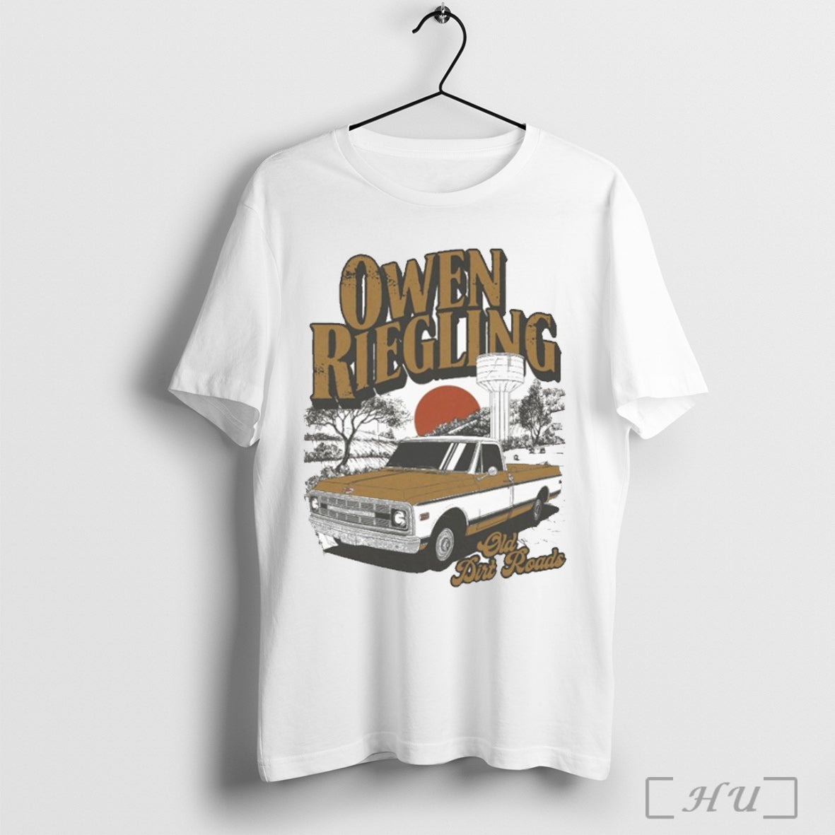 Owen Riegling Old Dirt Roads Truck T Shirt