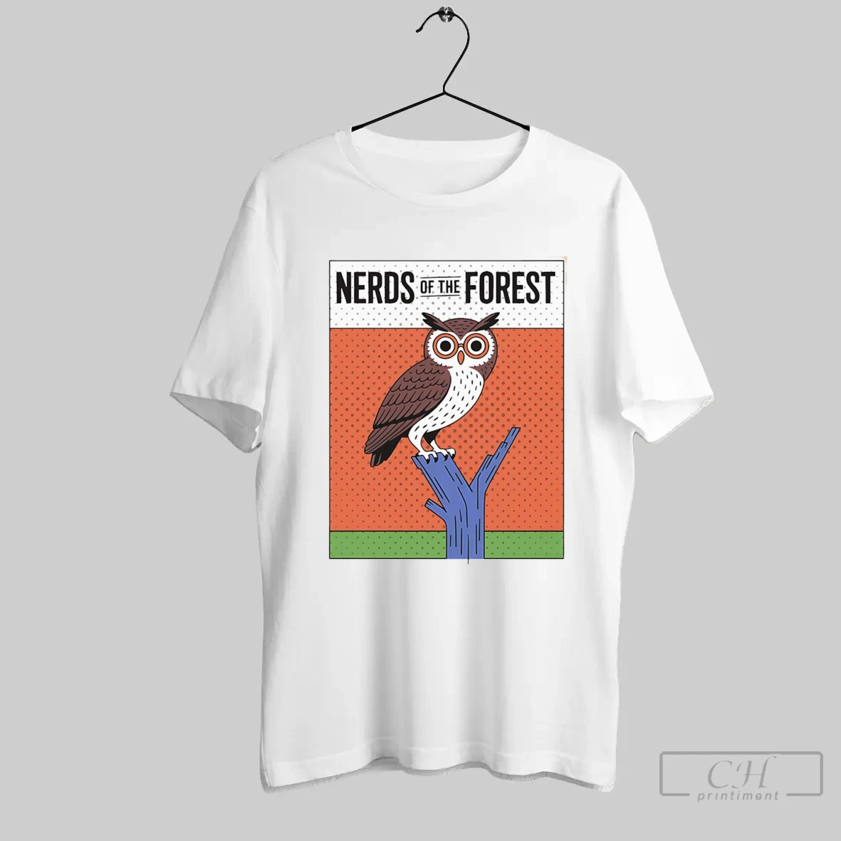 Owl Nerds Of The Forest T Shirt
