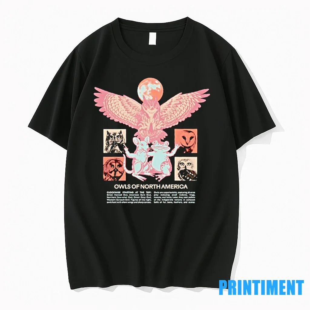 Owls Of North America Clockwise Starting At The Top Tshirts Sweater