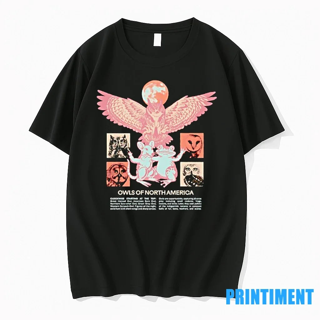 Owls Of North America Clockwise Starting At The Top Tshirts Sweater