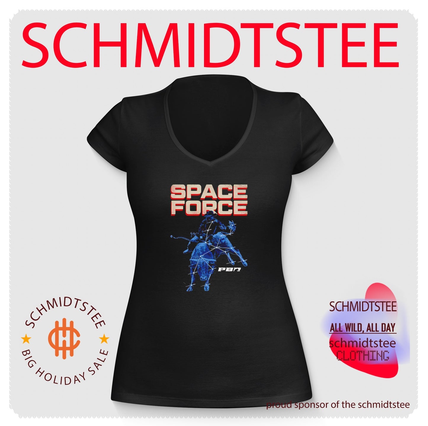 PBR Space Force Online Exclusive graphic shirt