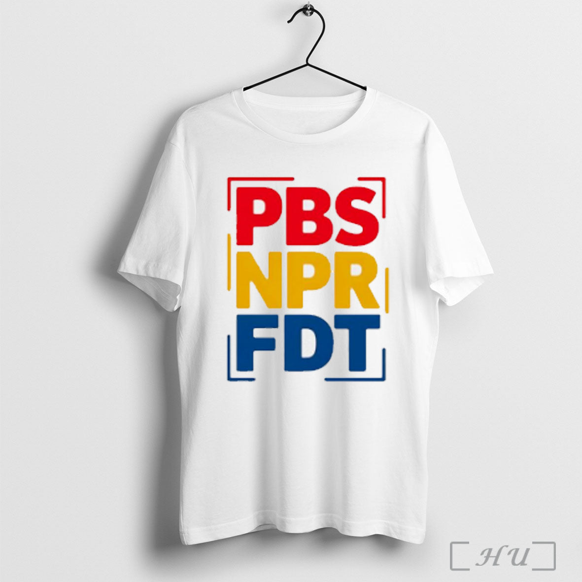Pbs Npr Fdt Public Media Graphic T Shirt
