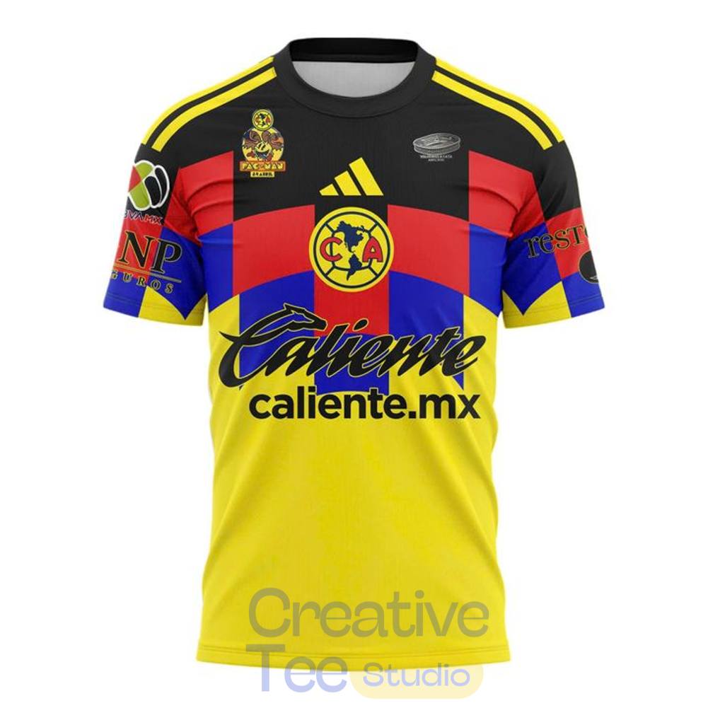 Pac-Man x Club América 2025-26 Home Jersey