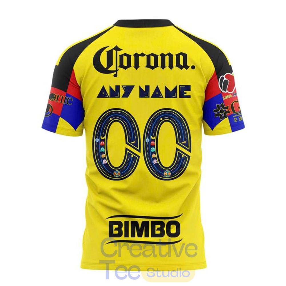 Pac-Man x Club América 2025-26 Home Jersey