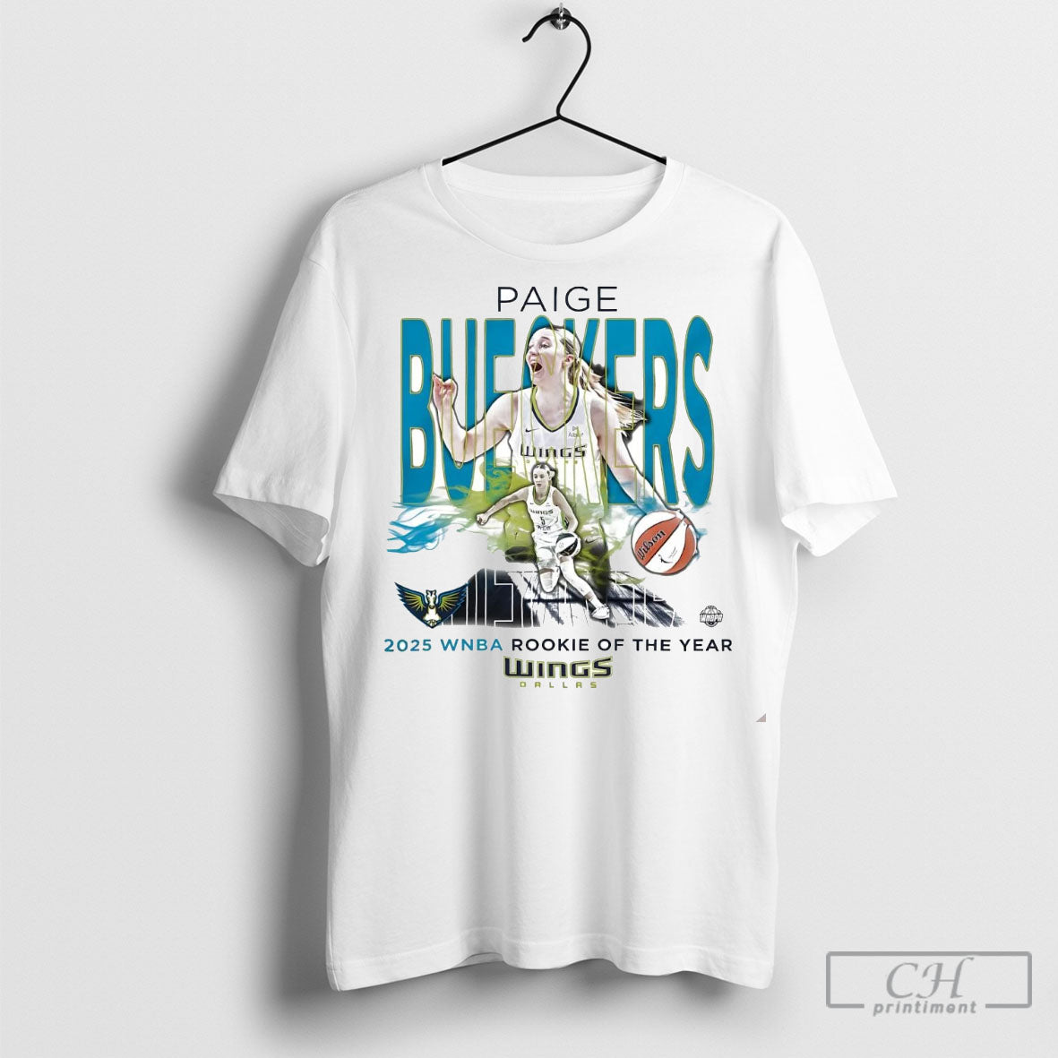 Paige Bueckers 2025 Wnba Rookie Of The Year Dallas Wings Shirt Sweater