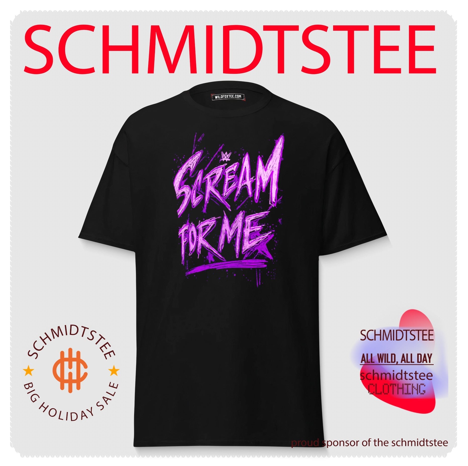 Paige Scream For Me WWE shirt