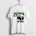 Panda Saving Life In Earth In The New Millennium 2000 Wwf Shirt