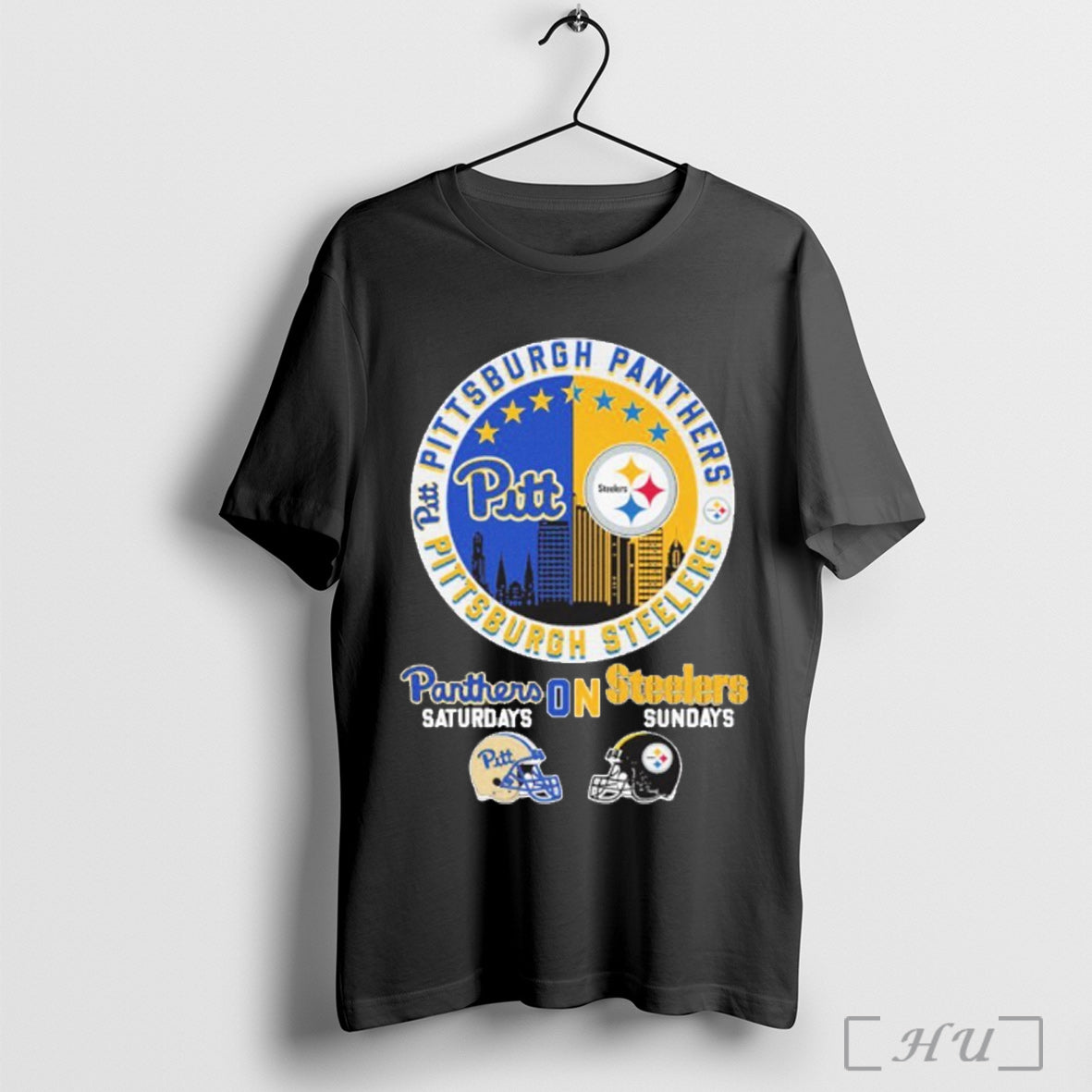 Panther Saturdays On Steelers Sundays T Shirt