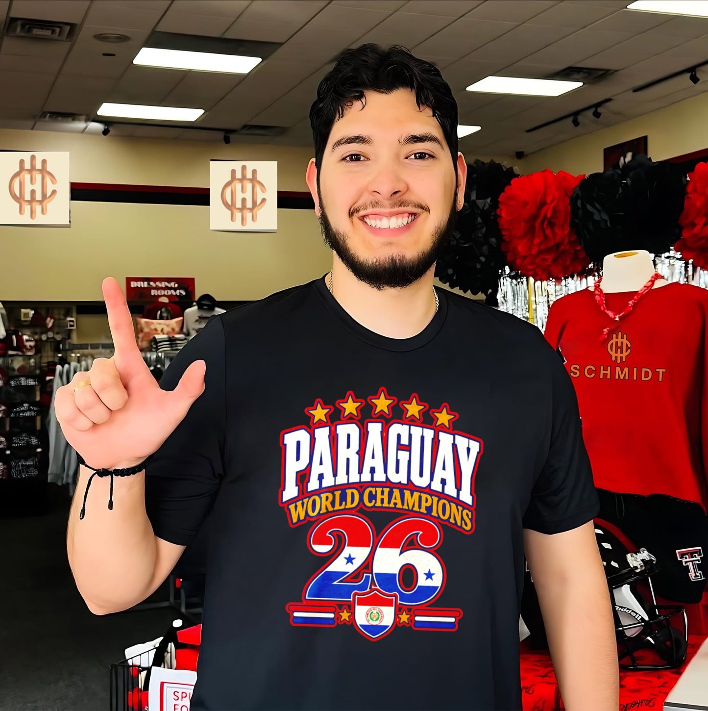 Paraguay 2026 World Champions Flag shirt