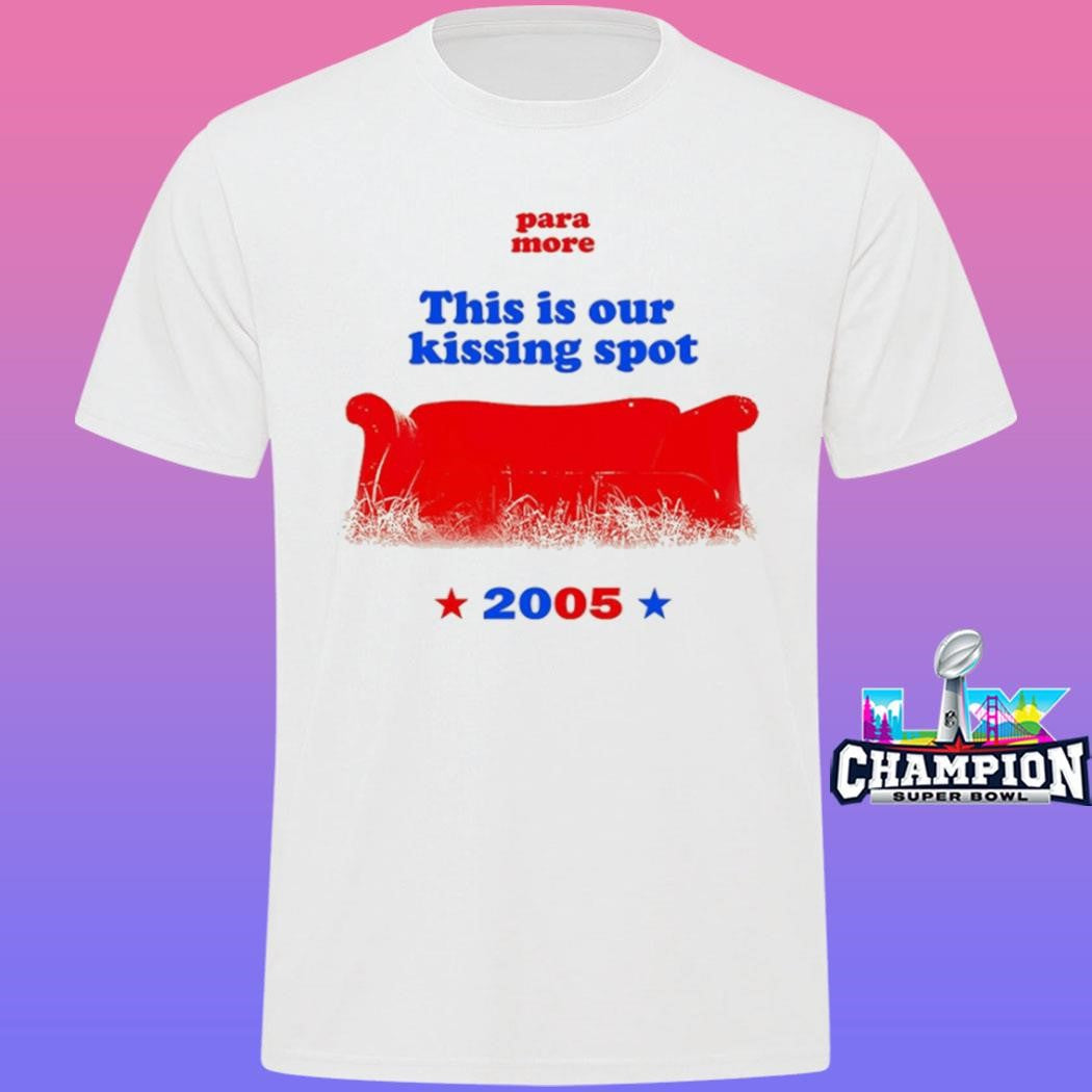 Paramore Our Kissing Spot Shirt